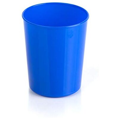 Kimmel Plastic beker voor tandenborstel, kinderbeker, onbreekbaar, stapelbaar, herbruikbaar, camping, barbecue, picknick en outdoor, 180 ml, kunststof, blauw Kimmel Plastic beker voor tandenborstel, kinderbeker, onbreekbaar, stapelbaar, herbruikbaar, camping, barbecue, picknick en outdoor, 180 ml, kunststof, blauw