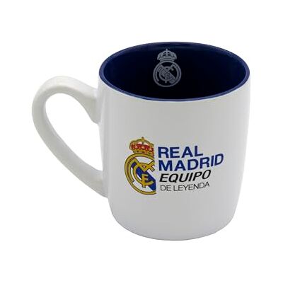 CYPBRANDS CyP Brands Real Madrid, mok, keramiek, kookgerei, ontbijt, originele mok, wit, officieel product CYPBRANDS CyP Brands Real Madrid, mok, keramiek, kookgerei, ontbijt, originele mok, wit, officieel product