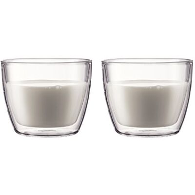 Bodum 10607-10 – Bistro – set van 2 dubbelwandige latte koffiekopjes – 45 cl Bodum 10607-10 – Bistro – set van 2 dubbelwandige latte koffiekopjes – 45 cl