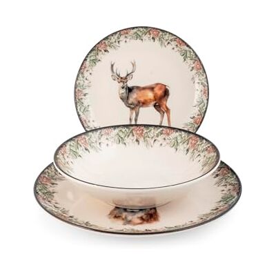 H&H Montana 18-delig kerstservies H&H Montana 18-delig kerstservies