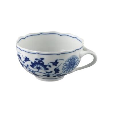 Hutschenreuther Blauwe theekop met uienmotief, 0,22 liter Hutschenreuther Blauwe theekop met uienmotief, 0,22 liter