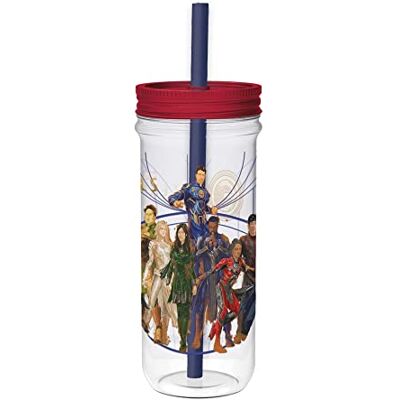 Stor , beker met rietje Eternals 690 ml De Young Adult Stor , beker met rietje Eternals 690 ml De Young Adult