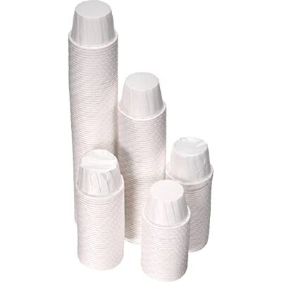 Garcia de Pou PPP30 Set van 250 potjes, geplooid papier, 30 ml, papier, wit, 36,5 x 24 x 36,75 cm Garcia de Pou PPP30 Set van 250 potjes, geplooid papier, 30 ml, papier, wit, 36,5 x 24 x 36,75 cm