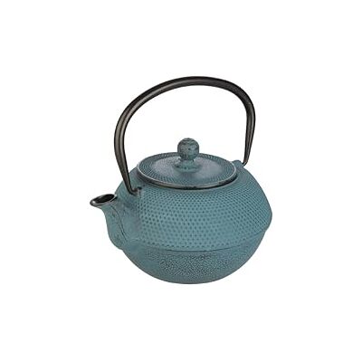 IBILI Theepot van blauw gietijzer, 1,2 liter, geëmailleerde binnenkant, compatibel met inductiekookplaten IBILI Theepot van blauw gietijzer, 1,2 liter, geëmailleerde binnenkant, compatibel met inductiekookplaten