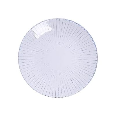 Tramontina Assiette à dessert ronde ornée porcelaine 23 cm Sancho Maxforce. Tramontina Assiette à dessert ronde ornée porcelaine 23 cm Sancho Maxforce.