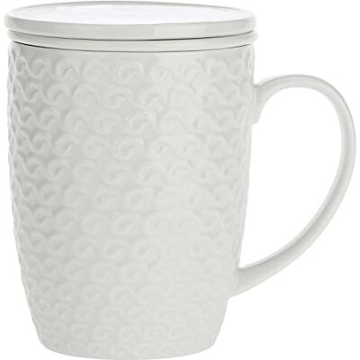 LA PORCELLANA BIANCA la Porcellana Momenti Infusion Mug Lot de 3 Go, Blanc LA PORCELLANA BIANCA la Porcellana Momenti Infusion Mug Lot de 3 Go, Blanc