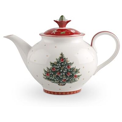 Villeroy & Boch Toy's Delight, Koffie/Theemaker, 1,5 l, premium porselein, wit/rood/groen Villeroy & Boch Toy's Delight, Koffie/Theemaker, 1,5 l, premium porselein, wit/rood/groen