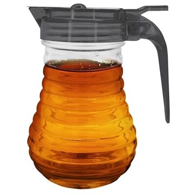 NERTHUS FIH 347 honingpot transparant glas dispenser NERTHUS FIH 347 honingpot transparant glas dispenser
