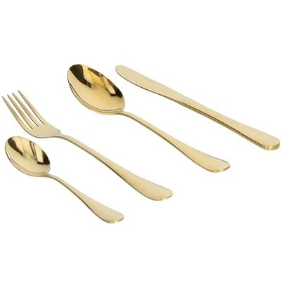 Tognana Merkloos tafelservies Golden 24-delig Tognana Merkloos tafelservies Golden 24-delig
