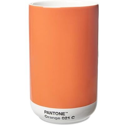 Pantone Mini-vaas van porselein in geschenkdoos, oranje, 021C, 500 ml Pantone Mini-vaas van porselein in geschenkdoos, oranje, 021C, 500 ml