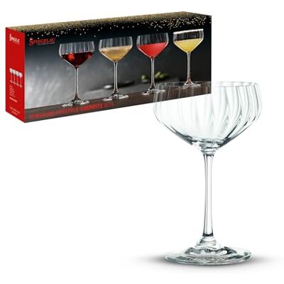 Spiegelau & Nachtmann, LifeStyle 4450178 cocktailkommen, champagneglas, kristalglas, 310 ml, 4 stuks Spiegelau & Nachtmann, LifeStyle 4450178 cocktailkommen, champagneglas, kristalglas, 310 ml, 4 stuks