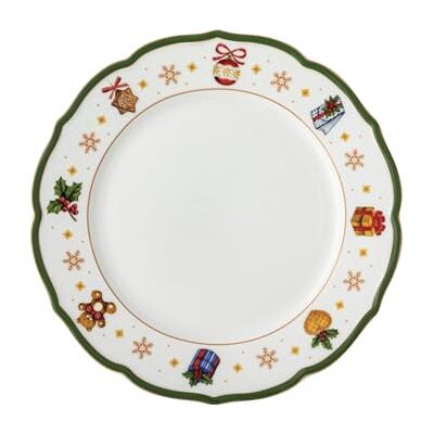 Hutschenreuther Happy Wintertime H. Wintertime Green dinerbord 27 cm Hutschenreuther Happy Wintertime H. Wintertime Green dinerbord 27 cm