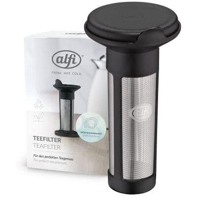 ALFI Aroma Compact, 0097000000 Theefilter, Kunststof Met Roestvrijstalen Filterfilter, Filter Voor Direct Brouwen In De Thermoskan ALFI Aroma Compact, 0097000000 Theefilter, Kunststof Met Roestvrijstalen Filterfilter, Filter Voor Direct Brouwen In De Thermoskan