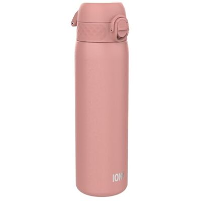 Ion8 Lichte stalen drinkfles, 600 ml, asroze Niet geïsoleerd, waterdicht, gemakkelijk te openen, veilige vergrendeling, vaatwasmachinebestendig, drinkfles en metaal Ion8 Lichte stalen drinkfles, 600 ml, asroze Niet geïsoleerd, waterdicht, gemakkelijk te openen, veilige vergrendeling, vaatwasmachinebestendig, drinkfles en metaal