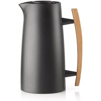 Guzzini RIVIERA '63 thermische karaf 1 liter zwart, 18,3 x 13 x 25 cm 12560010 Guzzini RIVIERA '63 thermische karaf 1 liter zwart, 18,3 x 13 x 25 cm 12560010