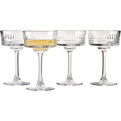 Pasabahce 471504 Elysia kopjes, champagne, glas, transparant, 26 cl, 4 stuks Pasabahce 471504 Elysia kopjes, champagne, glas, transparant, 26 cl, 4 stuks