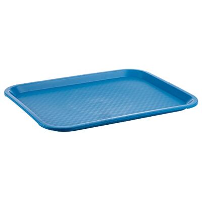 APS 539 Fast Food dienblad onbreekbaar, Made in Germany, 35 x 27 x 2 cm, blauw APS 539 Fast Food dienblad onbreekbaar, Made in Germany, 35 x 27 x 2 cm, blauw
