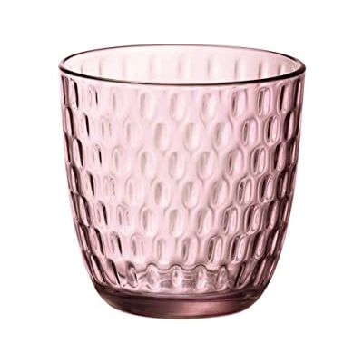 Bormioli Rocco Slot Set glazen, roze, 6 stuks Bormioli Rocco Slot Set glazen, roze, 6 stuks