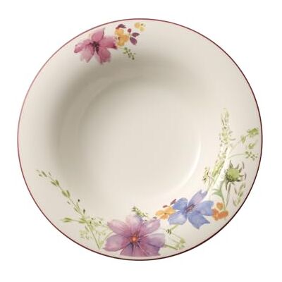 Villeroy & Boch Villeroy et Boch Soepbord Mariefleur Basic, soepbord met bloemendecoratie van premium porselein, vaatwasmachinebestendig, 23 cm Villeroy & Boch Villeroy et Boch Soepbord Mariefleur Basic, soepbord met bloemendecoratie van premium porselein, vaatwasmachinebestendig, 23 cm