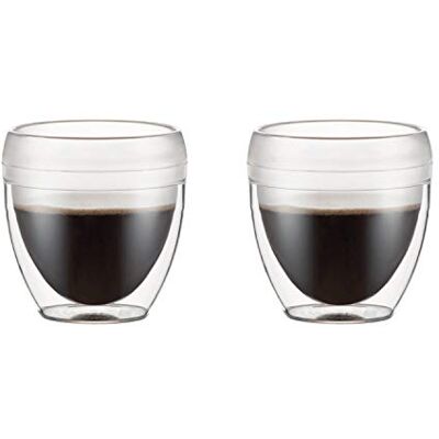 Bodum 11848-10SA – PAVINA OUTDOOR – set van 2 dubbelwandige bekers van kunststof, SAN – 0,25 l Bodum 11848-10SA – PAVINA OUTDOOR – set van 2 dubbelwandige bekers van kunststof, SAN – 0,25 l