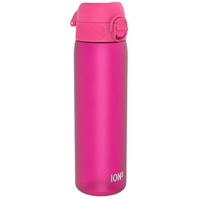 Ion8 Drinkfles, 500 ml, lekvrij, gemakkelijk te openen, veilige vergrendeling, vaatwasmachinebestendig, BPA-vrij, draaggreep, past in bekerhouders, gemakkelijk te reinigen, roze Facile à ouvrir, Verrouillage sécurisé, Passe au lave-vaisselle, Capuchon r Ion8 Drinkfles, 500 ml, lekvrij, gemakkelijk te openen, veilige vergrendeling, vaatwasmachinebestendig, BPA-vrij, draaggreep, past in bekerhouders, gemakkelijk te reinigen, roze Facile à ouvrir, Verrouillage sécurisé, Passe au lave-vaisselle, Capuchon r