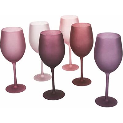 d'Este Home Tivoli Happy Hour Provence glazen set van 6 matglazen 550 ml d'Este Home Tivoli Happy Hour Provence glazen set van 6 matglazen 550 ml