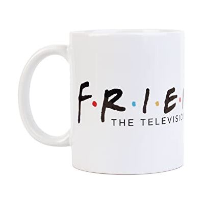 Grupo Erik Friends mok 350 ml officieel gelicentieerd koffie- en theemok, cadeau-idee voor geek, verjaardag of Kerstmis Grupo Erik Friends mok 350 ml officieel gelicentieerd koffie- en theemok, cadeau-idee voor geek, verjaardag of Kerstmis