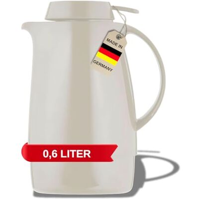 Helios Servitherm Thermopot van kunststof, 0,6 l, wit Helios Servitherm Thermopot van kunststof, 0,6 l, wit