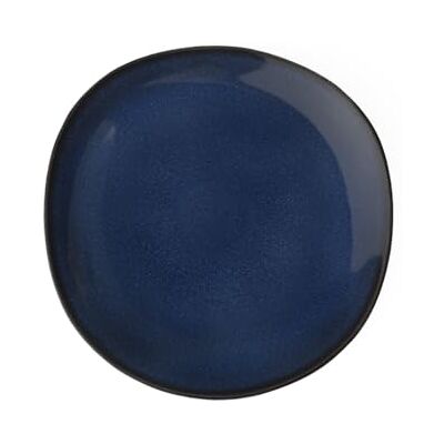 Villeroy & Boch like. by Villeroy and Boch – platte borden, lava, blauw, 28 cm, grote borden van aardewerk, vaatwasmachinebestendig en magnetronbestendig Villeroy & Boch like. by Villeroy and Boch – platte borden, lava, blauw, 28 cm, grote borden van aardewerk, vaatwasmachinebestendig en magnetronbestendig