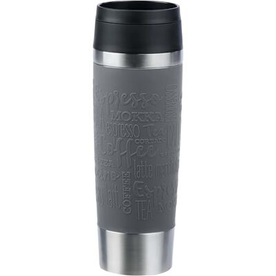 Emsa N20223 Travel Mug Classic thermosbeker 0,5 l met comfortabele schroefsluiting, van roestvrij staal, 6 uur warm en 12 uur koud, 100% waterdicht, vaatwasmachinebestendig, opening Emsa N20223 Travel Mug Classic thermosbeker 0,5 l met comfortabele schroefsluiting, van roestvrij staal, 6 uur warm en 12 uur koud, 100% waterdicht, vaatwasmachinebestendig, opening