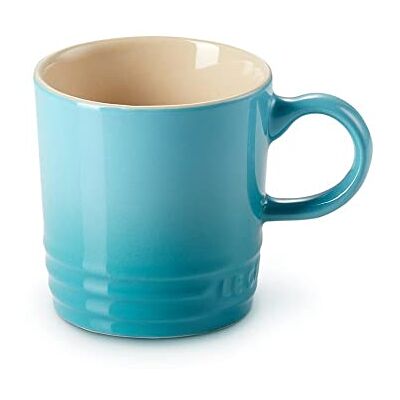 Le Creuset Espressobeker van keramiek, 100 ml, Caribisch blauw, 70305101700099 Le Creuset Espressobeker van keramiek, 100 ml, Caribisch blauw, 70305101700099