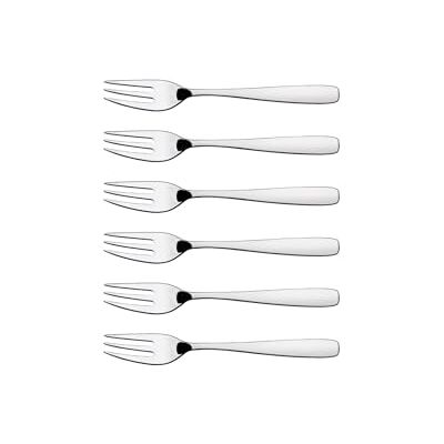 Tramontina Essentials taartvorken van roestvrij staal, 6 stuks. 2 mm 18/cr. Tramontina Essentials taartvorken van roestvrij staal, 6 stuks. 2 mm 18/cr.