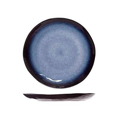 Cosy & Trendy Platte borden saffier blauw D33 cm, 3 stuks Cosy & Trendy Platte borden saffier blauw D33 cm, 3 stuks