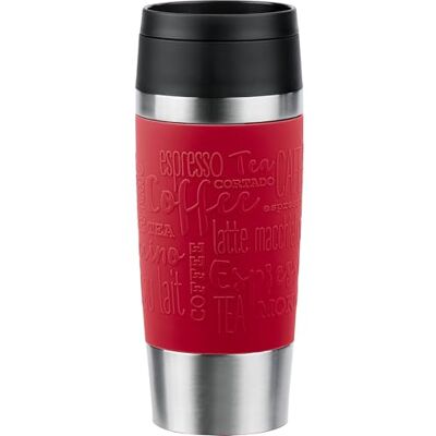 Emsa N20204 Travel Classic thermosbeker 0,36 l nieuwe comfortabele schroefsluiting roestvrij staal 4 uur warm en 8 uur koud 100% waterdicht vaatwasmachinebestendig opening Emsa N20204 Travel Classic thermosbeker 0,36 l nieuwe comfortabele schroefsluiting roestvrij staal 4 uur warm en 8 uur koud 100% waterdicht vaatwasmachinebestendig opening