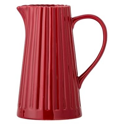 Bloomingville Latina Rode kan, aardewerk, T20 x H25 cm, 1200 ml Bloomingville Latina Rode kan, aardewerk, T20 x H25 cm, 1200 ml