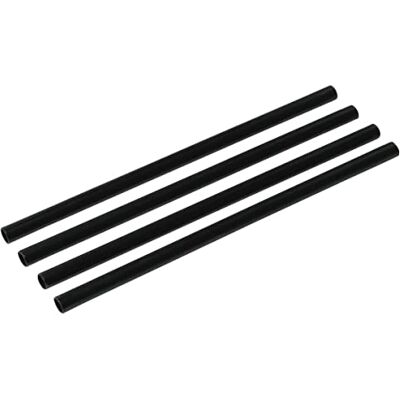 Fackelmann FMprofessional kunststof rietje Ø 6 x 150 mm, herbruikbaar, drinkbuizen, duurzaam, zwart, 1 verpakking van 50 stuks Fackelmann FMprofessional kunststof rietje Ø 6 x 150 mm, herbruikbaar, drinkbuizen, duurzaam, zwart, 1 verpakking van 50 stuks