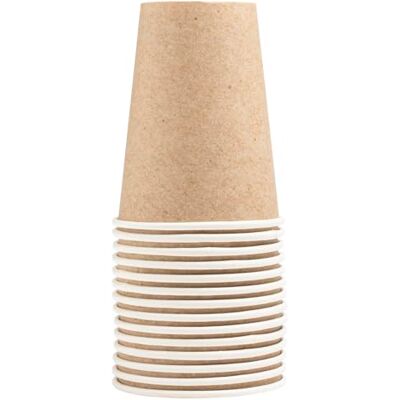 Pro Nappe Pro tafelkleed, ref. 89109i, 15 bekers, 20 cl, karton, kraft Pro Nappe Pro tafelkleed, ref. 89109i, 15 bekers, 20 cl, karton, kraft