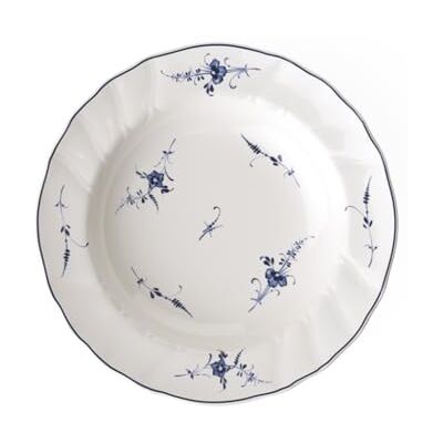 Villeroy & Boch Vieux Luxembourg Soepbord, 23 cm, premium porselein, wit/blauw Villeroy & Boch Vieux Luxembourg Soepbord, 23 cm, premium porselein, wit/blauw