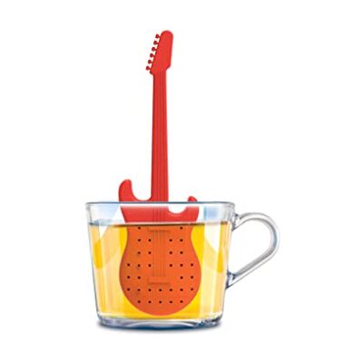 Winkee Rocks Theezeef voor gitaar thee-ei voor losse thee grappige theezeef theezeef voor mok siliconen kruidenzeef figuur gitaar theezeef cadeau voor verjaardag, Kerstmis, Valentijnsdag Winkee Rocks Theezeef voor gitaar thee-ei voor losse thee grappige theezeef theezeef voor mok siliconen kruidenzeef figuur gitaar theezeef cadeau voor verjaardag, Kerstmis, Valentijnsdag