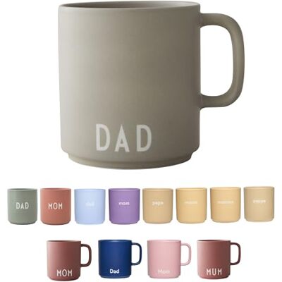 Design Letters DAD koffiemok cadeau-idee voor Vaderdag koffiemok voor papa cadeau voor papa originele mok van porselein mok The cadeau voor vaders espressobeker voor vaatwasser 250 ml Design Letters DAD koffiemok cadeau-idee voor Vaderdag koffiemok voor papa cadeau voor papa originele mok van porselein mok The cadeau voor vaders espressobeker voor vaatwasser 250 ml
