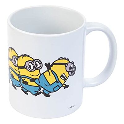 Grupo Erik Minions Mok 350 ml Officieel gelicentieerd Koffie & Thee Mok, Cadeau-idee Geek, Verjaardag of Kerstmis Grupo Erik Minions Mok 350 ml Officieel gelicentieerd Koffie & Thee Mok, Cadeau-idee Geek, Verjaardag of Kerstmis