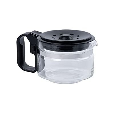 Fackelmann The Cafe 20998 Aanpasbaar voor koffiezetapparaat, glas, kunststof, zwart, 17,5 x 14 x 13,5 cm, transparant, universele kan Fackelmann The Cafe 20998 Aanpasbaar voor koffiezetapparaat, glas, kunststof, zwart, 17,5 x 14 x 13,5 cm, transparant, universele kan