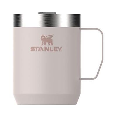 Stanley 1913 Classic Camp Travel Mok, 0,23 l, rozenkwarts Legendary Houdt 1 uur warm – 2 uur koud – vaatwasmachinebestendig – BPA-vrij – thermoskan voor koffie – koffiemok Stanley 1913 Classic Camp Travel Mok, 0,23 l, rozenkwarts Legendary Houdt 1 uur warm – 2 uur koud – vaatwasmachinebestendig – BPA-vrij – thermoskan voor koffie – koffiemok