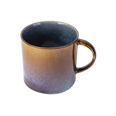 Cosy & Trendy Quintana 2936009 porseleinen koffiebeker, Quintana, blauw, 45 cl Cosy & Trendy Quintana 2936009 porseleinen koffiebeker, Quintana, blauw, 45 cl