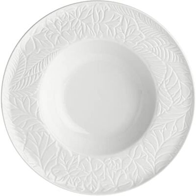 LA PORCELLANA BIANCA LA PORCELAINE BLANCHE Lot de 6 assiettes creuses LA PORCELLANA BIANCA LA PORCELAINE BLANCHE Lot de 6 assiettes creuses