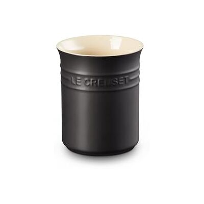 Le Creuset Keukengereipot, 1,1 l, keramiek, matzwart, 71501110000001 Le Creuset Keukengereipot, 1,1 l, keramiek, matzwart, 71501110000001