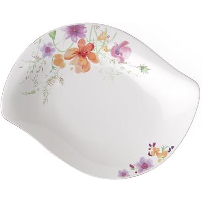 Villeroy & Boch Mariefleur Serve & Salad platte schaal, premium porselein, wit/meerkleurig Villeroy & Boch Mariefleur Serve & Salad platte schaal, premium porselein, wit/meerkleurig
