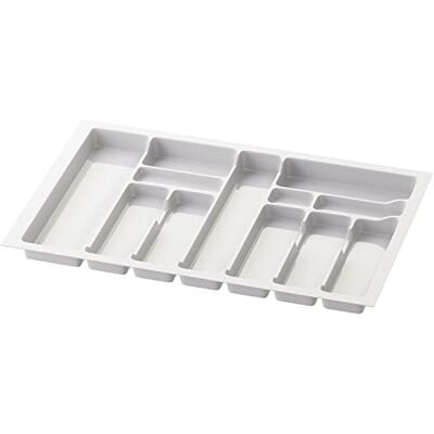Sossai ® Divio bestekbak voor laden 80 cm breedte 73 cm x diepte 49 cm kan op maat gesneden worden met 12 vakken kleur: wit besteklade organisatiesysteem Sossai ® Divio bestekbak voor laden 80 cm breedte 73 cm x diepte 49 cm kan op maat gesneden worden met 12 vakken kleur: wit besteklade organisatiesysteem