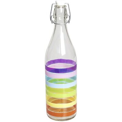 Excelsa Chic & Choc fles, meerkleurig, 8 x 8 x 32 cm Excelsa Chic & Choc fles, meerkleurig, 8 x 8 x 32 cm