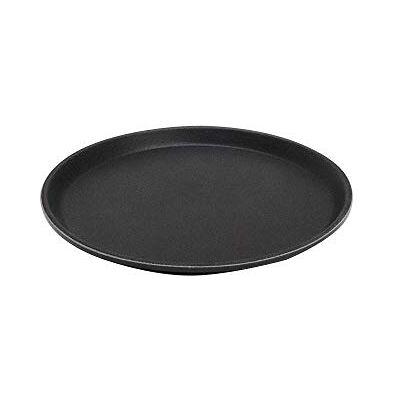 APS Dienblad "Gastro", serveerschaal in zwart, glasvezel, met antislip oppervlak, diameter 27,5 cm, hoogte 2 cm, zwart APS Dienblad "Gastro", serveerschaal in zwart, glasvezel, met antislip oppervlak, diameter 27,5 cm, hoogte 2 cm, zwart